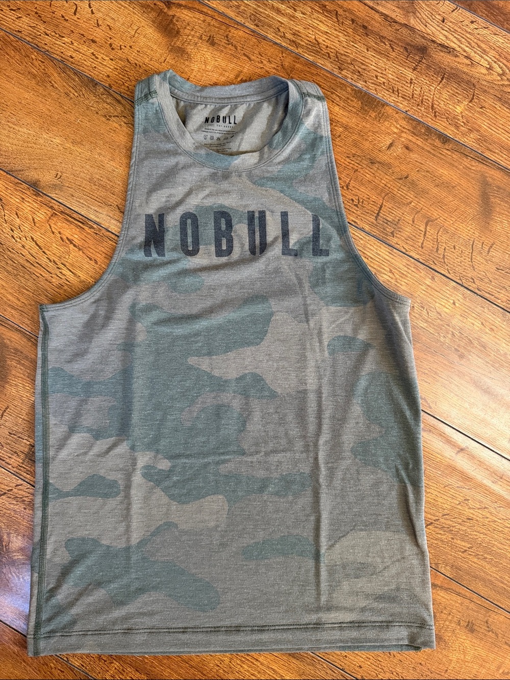 NOBULL Olive Camo Muscle Tank
